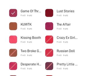 Myglamm Lit Satin Matte Lipstick 💄
