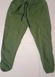 Olive Green Joggers