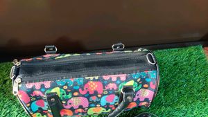 Quirky Print Sling Bag