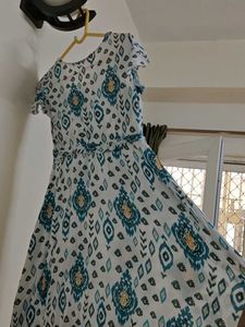 White Based Dress