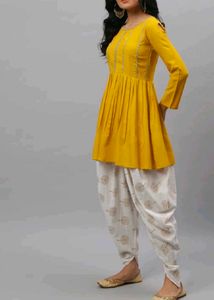Yellow Embellished Top