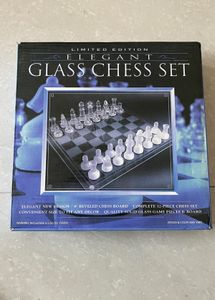 Glass Chess Set