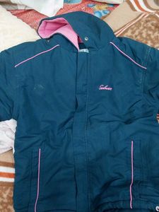 Blue Hooded Sunbeam Jacket