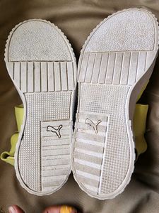 Puma Cali X Selena Gomez Women Yellow Sandals