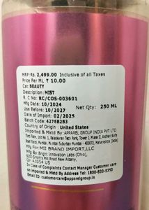 Pure Seduction Mist By Victoria&#39;s Secret