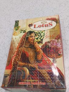 Lotus Bridal Lehenga in different colours