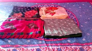 Elegant Sarees  4- Mixed Lot