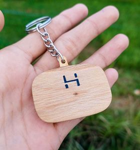 Handcrafted Wooden Keychain – Minimal &amp; Durable.