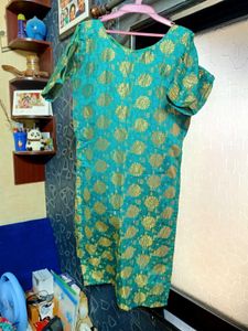 Showstopper Banarasi Silk Kurti