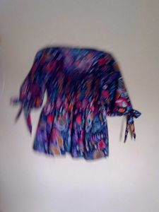 A Beautiful Printed Floral Top