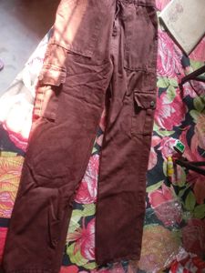 Brown Cargo Pants