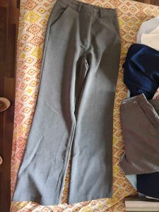 imported super soft high rise trousers