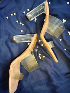 BOGO🎁Buy One Get 1 Free🎁,Zara Clear Strap Heels