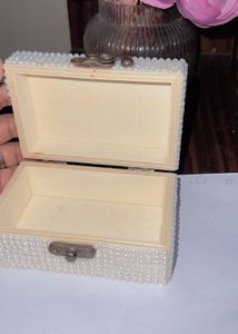 Pearl Embellished Box