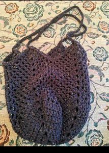 3 Combo Hand Made Crocheted Bags