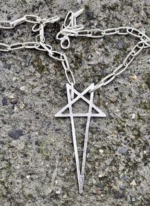 Rick Owens Pentagram Necklace