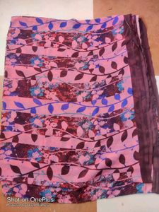Floral Print  Saree