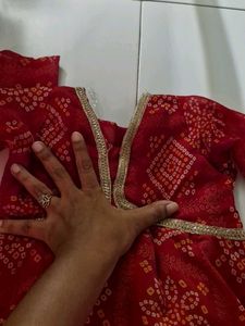 Bandhini Gown