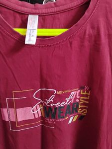 soft Graphic Print T-shirt