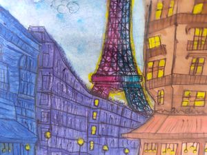 PARIS LANDSCAPE PAINTING