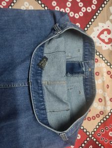 Denim Mini Skirt