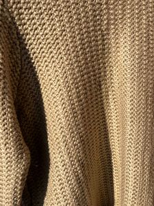 Comfortable Double Zip Knit Sweater