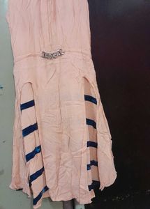 Pink A-line Dress
