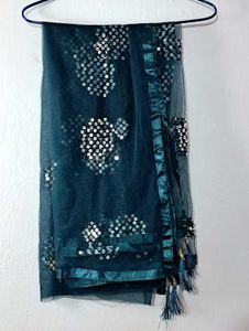 Satin Navy Blue Lehenga Choli