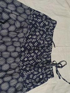 Floral printed ethnic skirt