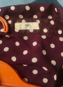 Polka Dot Sleeveless Top
