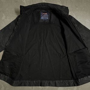 Dark Wash Denim Moto Jacket