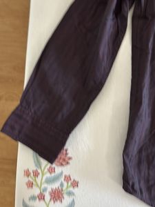 Dark Purple Men’s Shirt - Color Plus