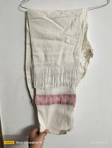 XXL size peach kaftan cord set