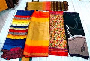 COMBO OF 5 SAREES #SAREELOVERS