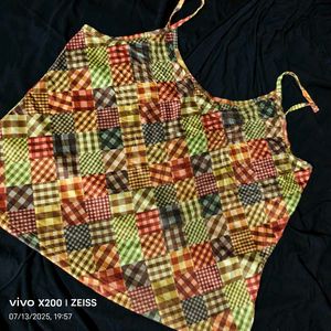I. Patchwork Cami Top