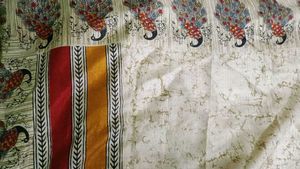 TWO PRINTED DUPATTAS  WITH BEAUTIFUL PATTERN