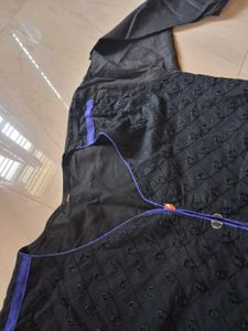 Black Embroidered Kurti