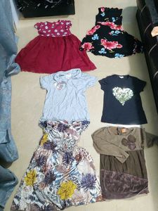 Mixed Girls' Clothing Bundle - Dresses & Tops