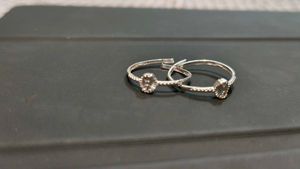 Silver Toe Rings
