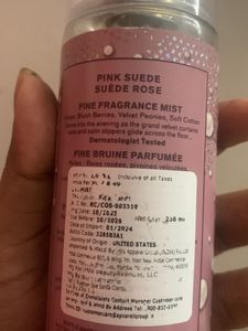 Pink Suede Fragrance Mist
