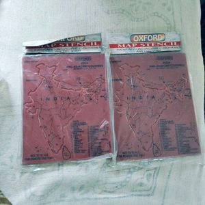 Oxford Map Stencil