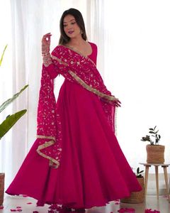 New Stayle Beautiful Women Gown With Dupatta Dress
