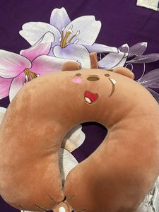 Cute Neck Pillow From ( We Are Bear miniso)