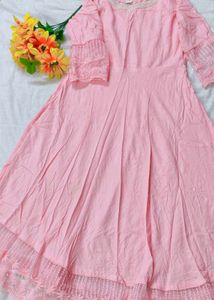 Pink Colour Frock