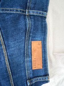 Distressed Denim Shorts