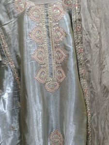 NEW Tissue Silk KURTA AND DUPATTA SET. XXXL