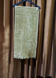 Woolen Shawl Color Golden Brown