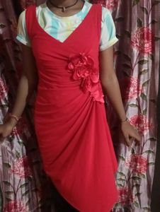 Red Party Dress Small Size