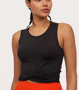 Branded Black Tank Top.