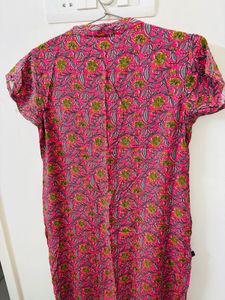 Floral Print Casual kurta